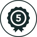 Up to 5 year warranty