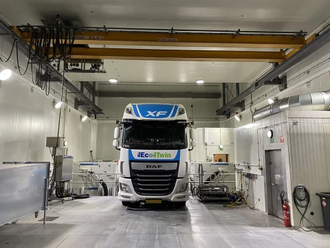 TNO climatic altitude chamber is equipped with new LED highbays