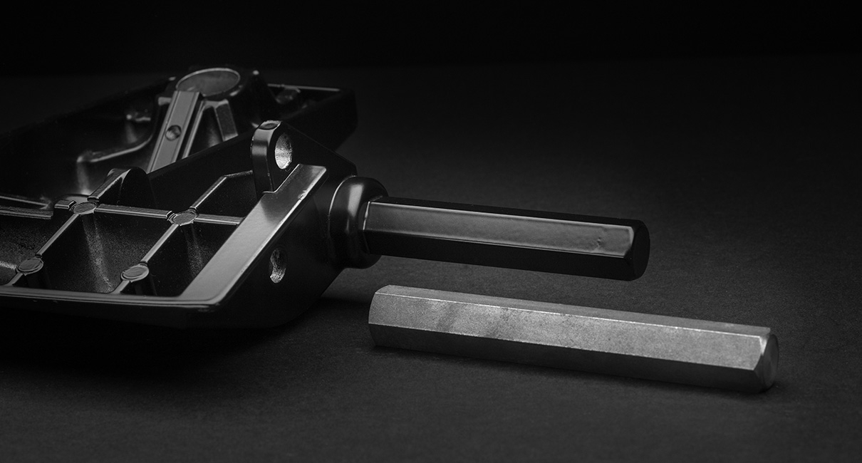 In-Molded Steel Components
